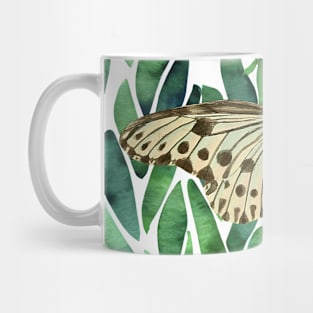 Vintage Butterfly Pattern Mug